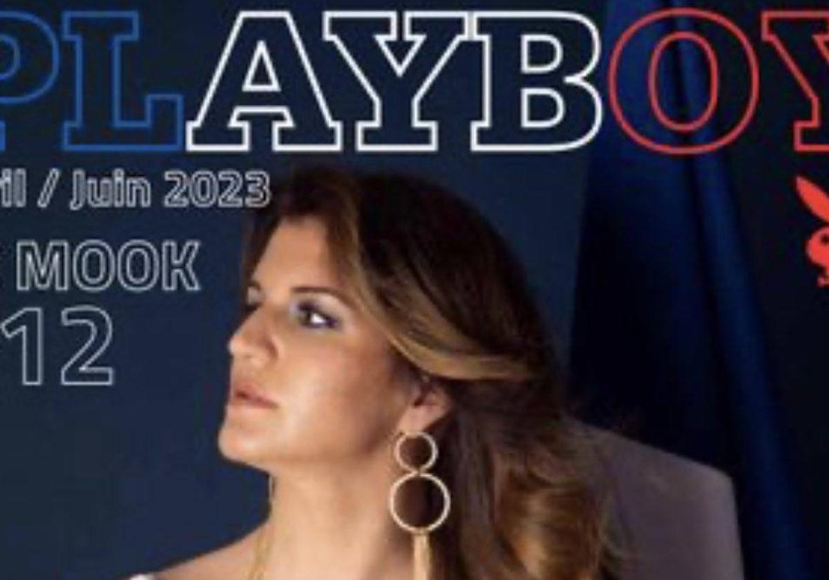 Marlène Schiappa, en la revista 'PlayBoy'.