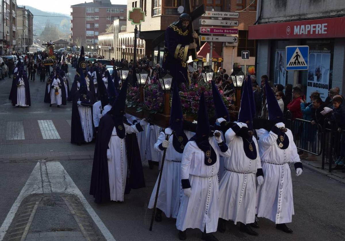 'El Nazareno', en la Procesión de Guardo.