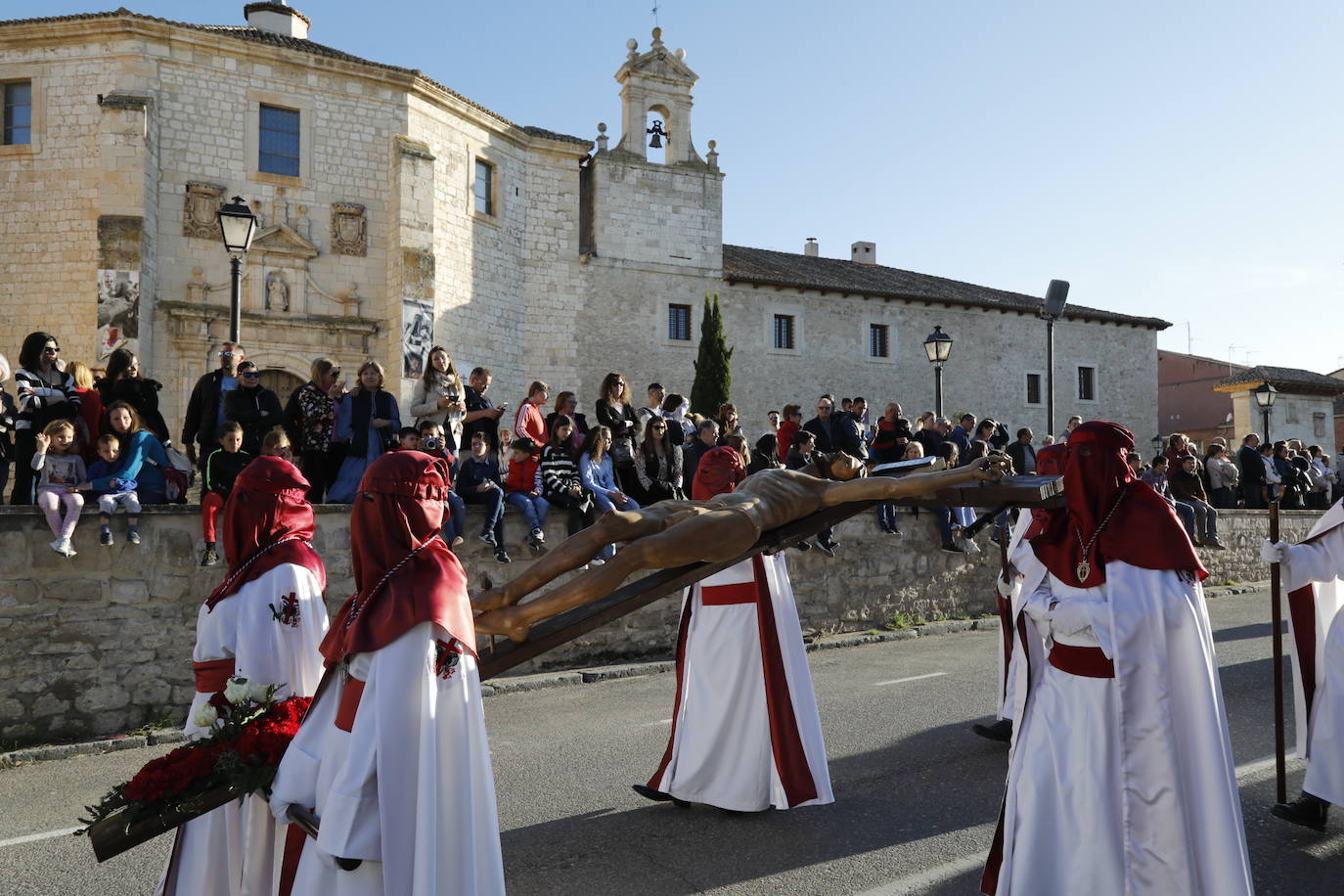 Procesión del Cristo de la Agonía en Peñafiel
