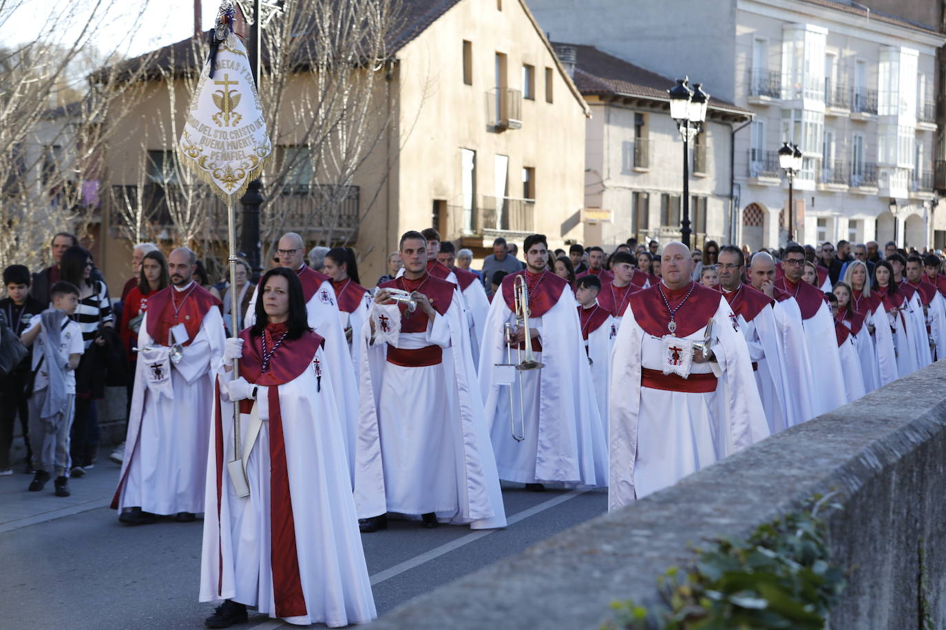 Procesión del Cristo de la Agonía en Peñafiel