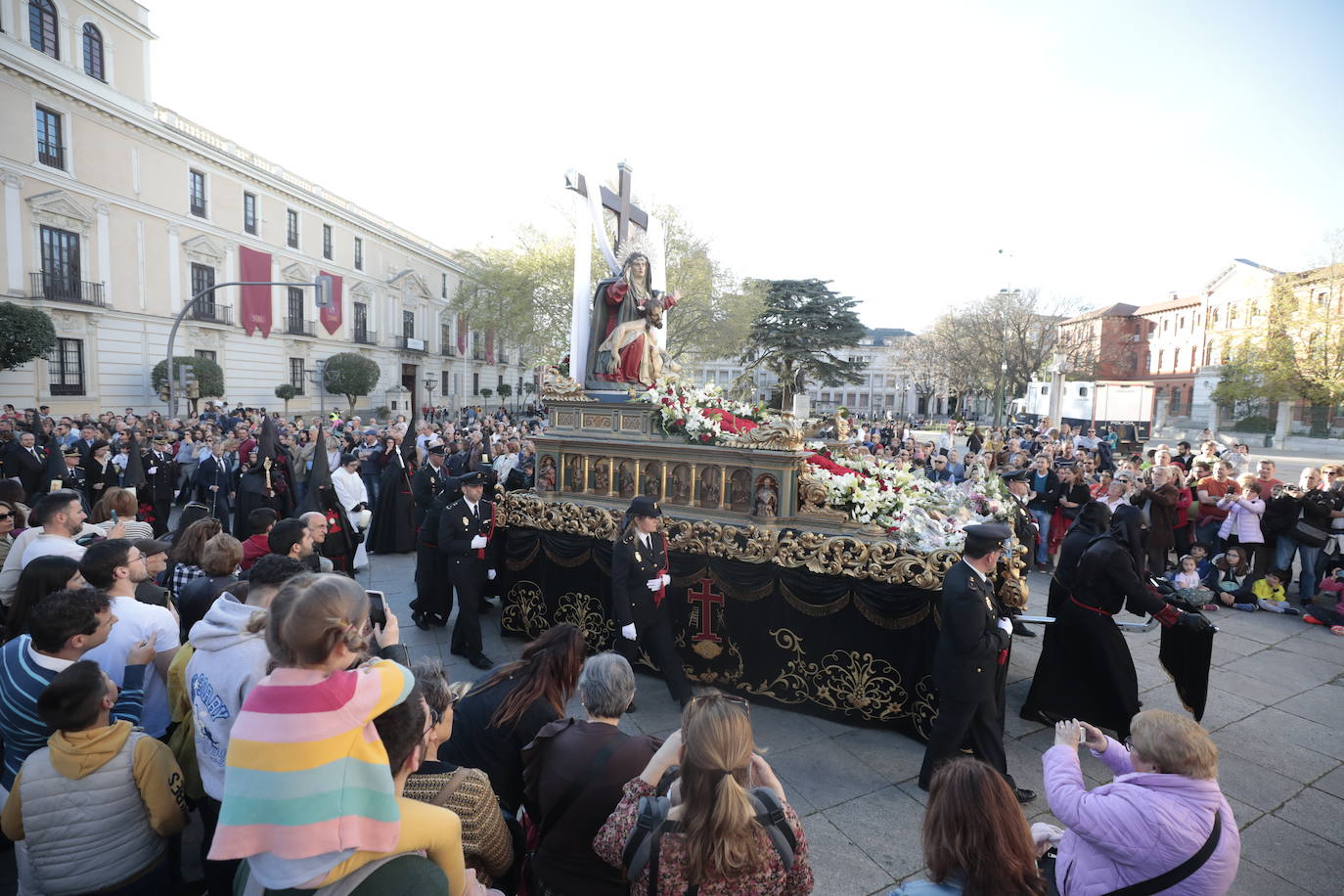 La procesión de la Penitencia y Caridad de Valladolid