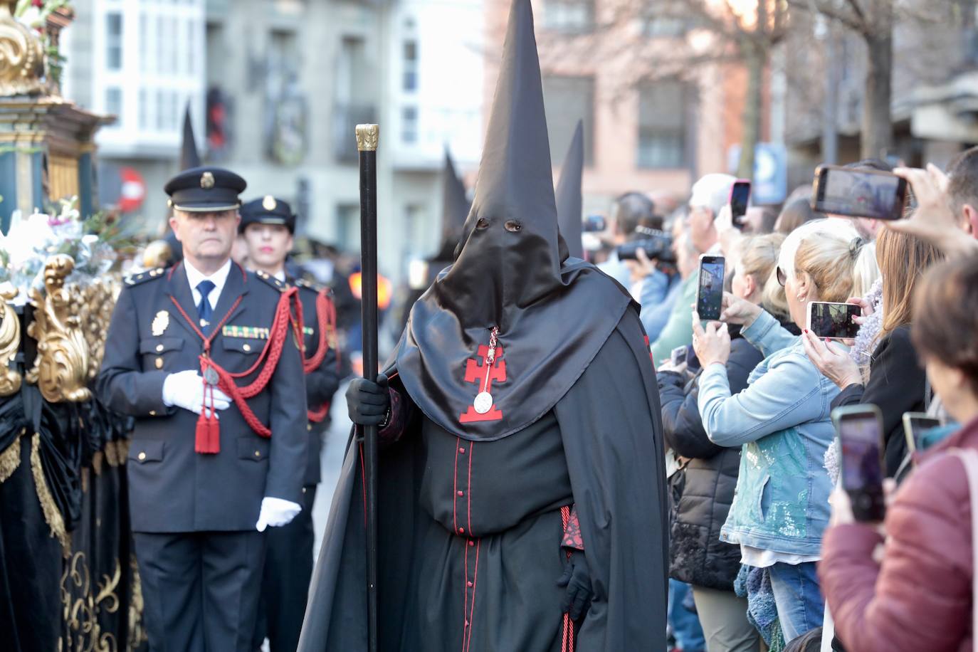 La procesión de la Penitencia y Caridad de Valladolid