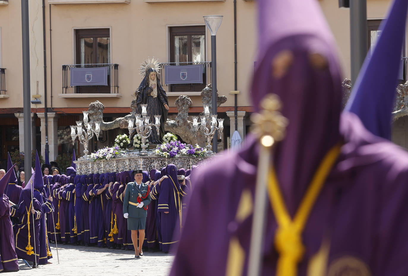 Palencia se rinde a Los Pasos, una de las procesiones más antiguas