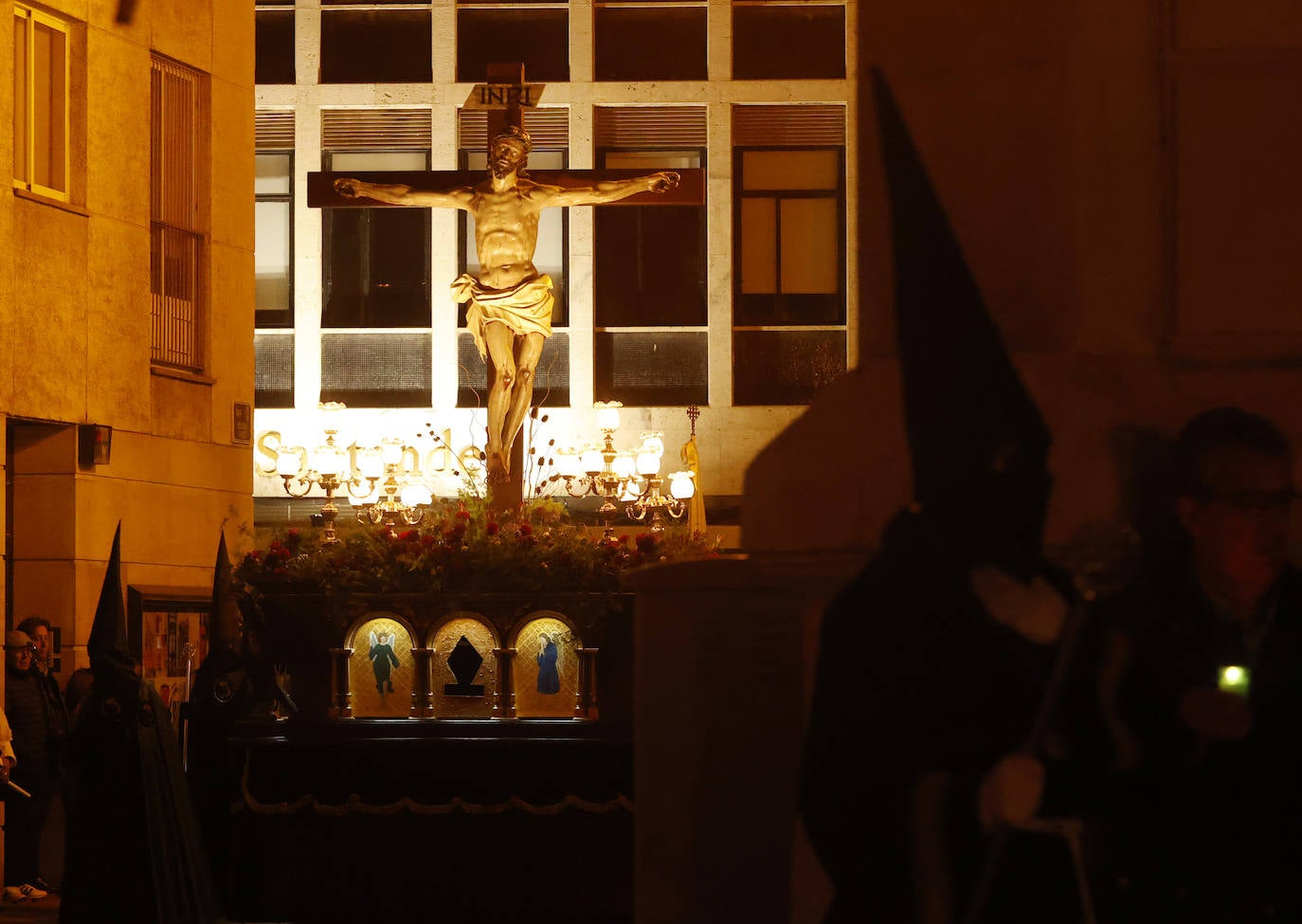 La Oración del Huerto emociona en los Cuatro Cantones