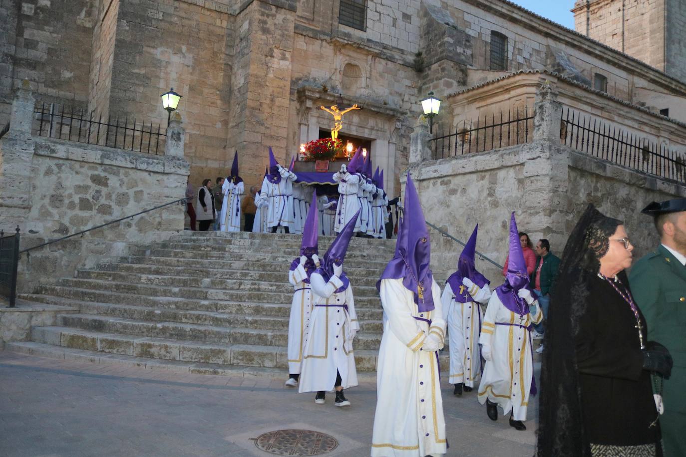 El recogimiento de la Semana Santa en Baltanás