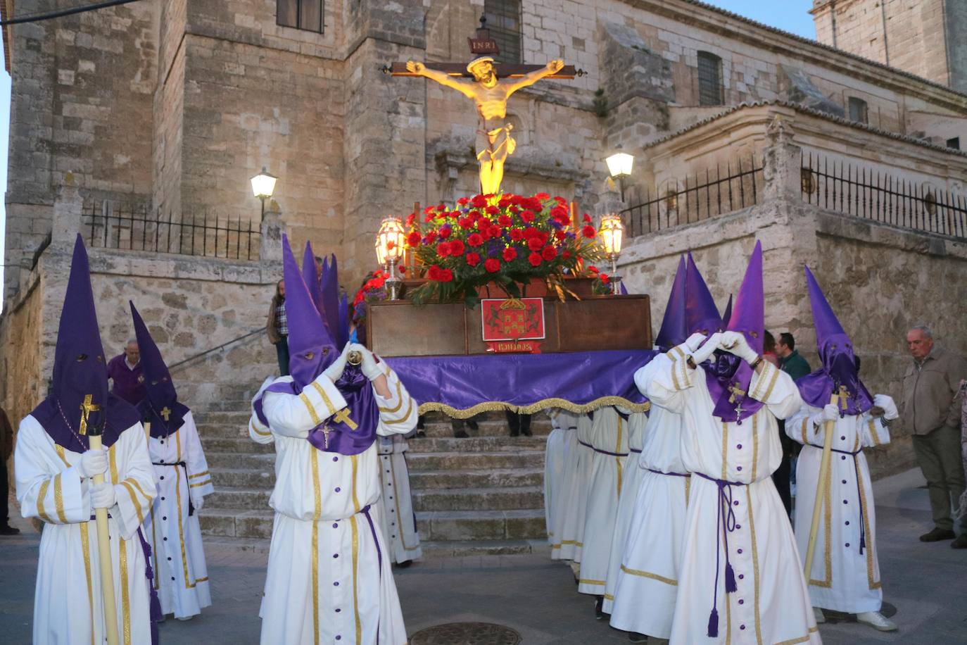 El recogimiento de la Semana Santa en Baltanás