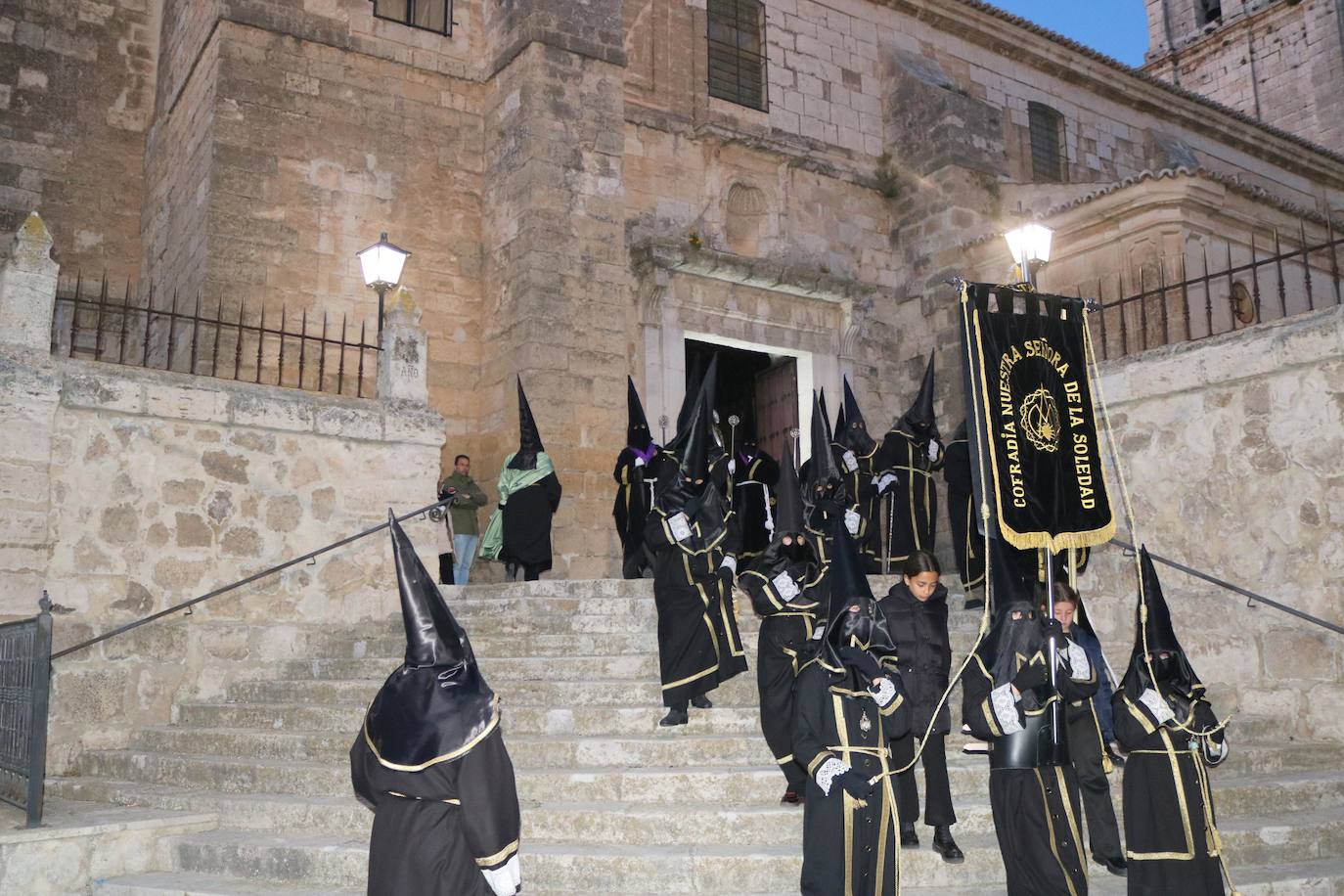 El recogimiento de la Semana Santa en Baltanás