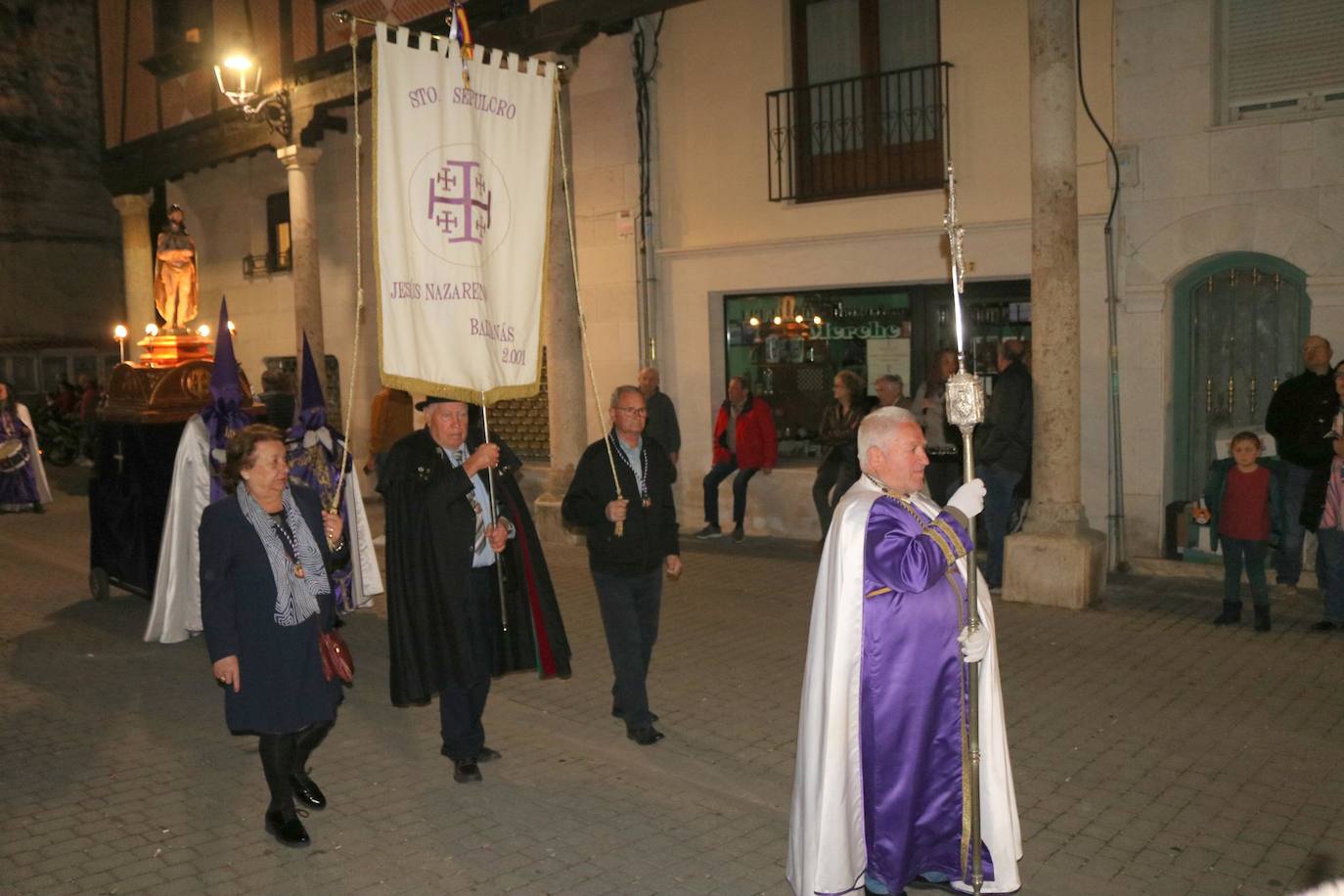 El recogimiento de la Semana Santa en Baltanás