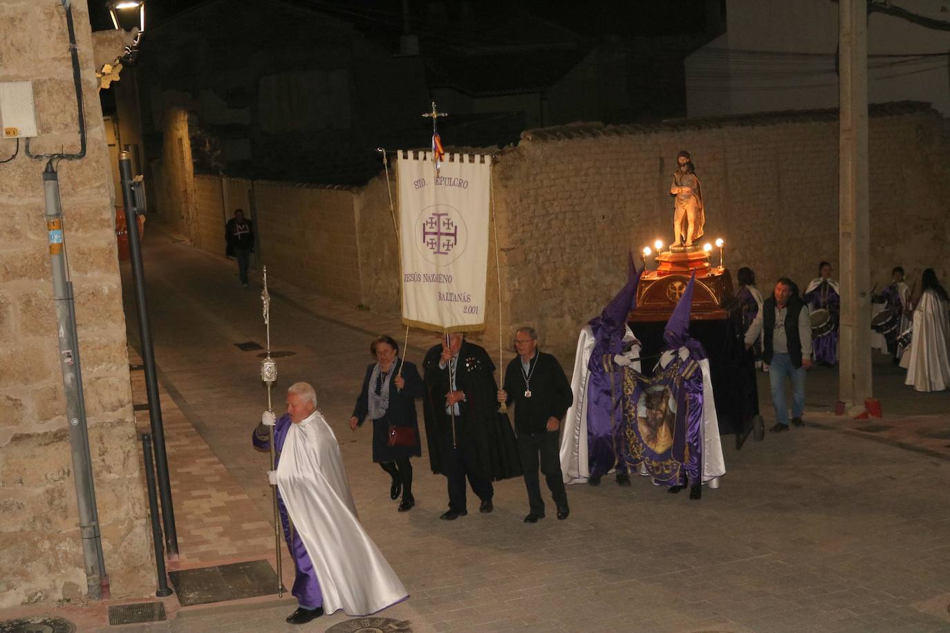 El recogimiento de la Semana Santa en Baltanás