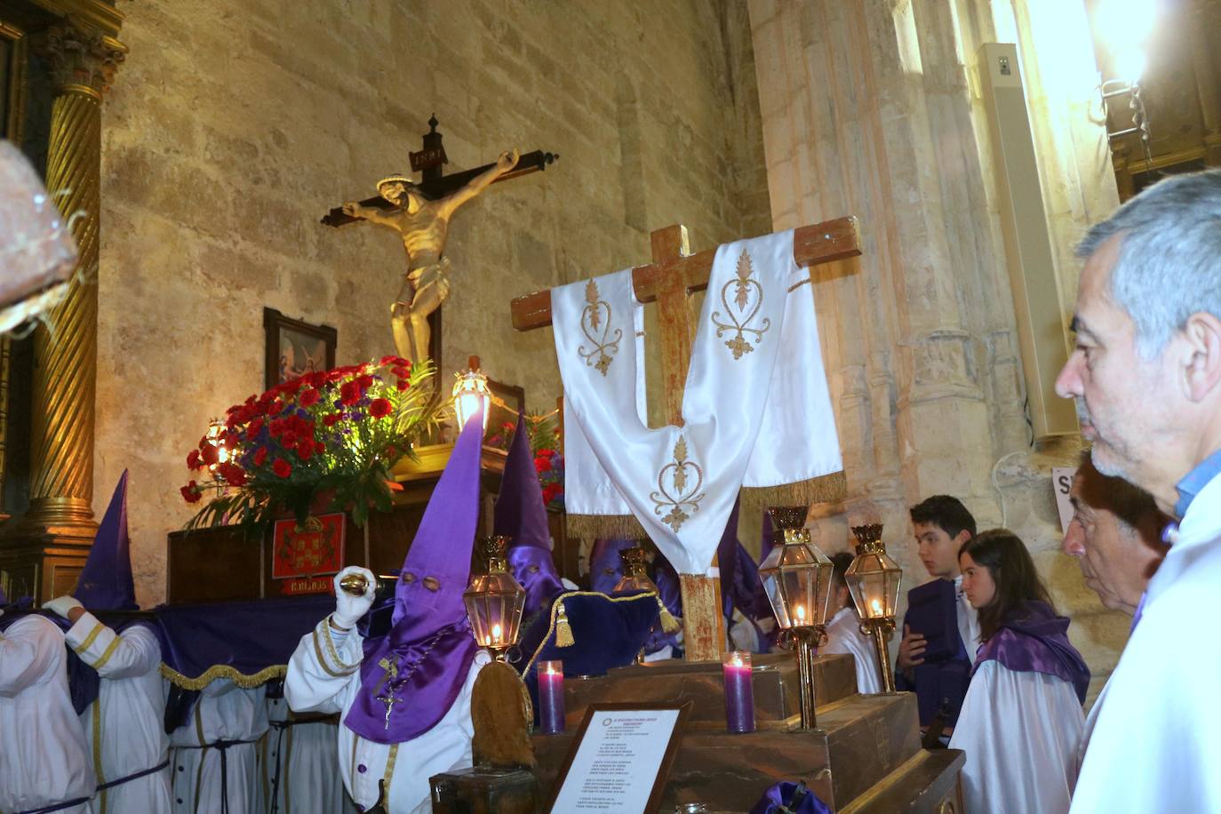 El recogimiento de la Semana Santa en Baltanás