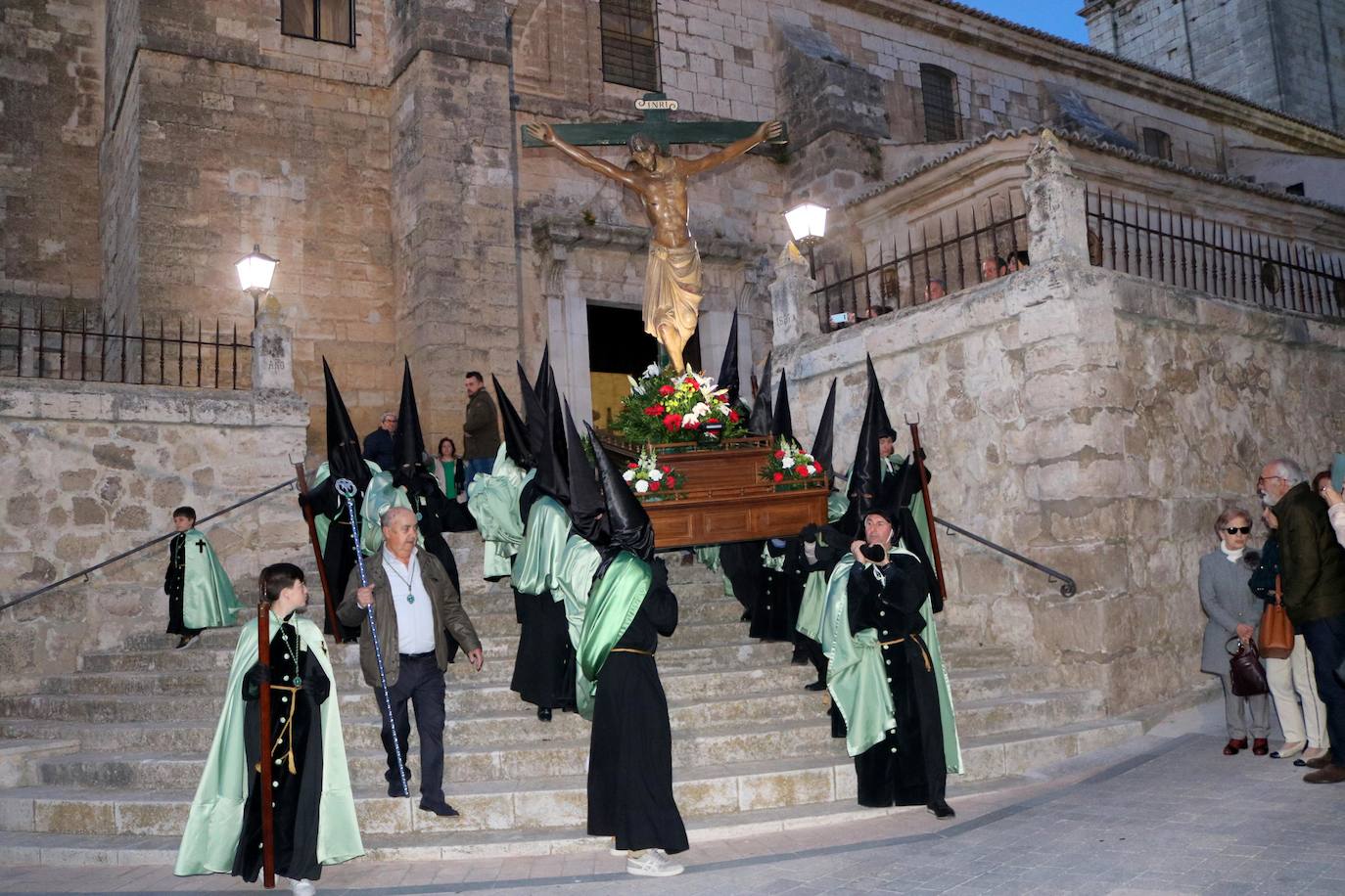 El recogimiento de la Semana Santa en Baltanás