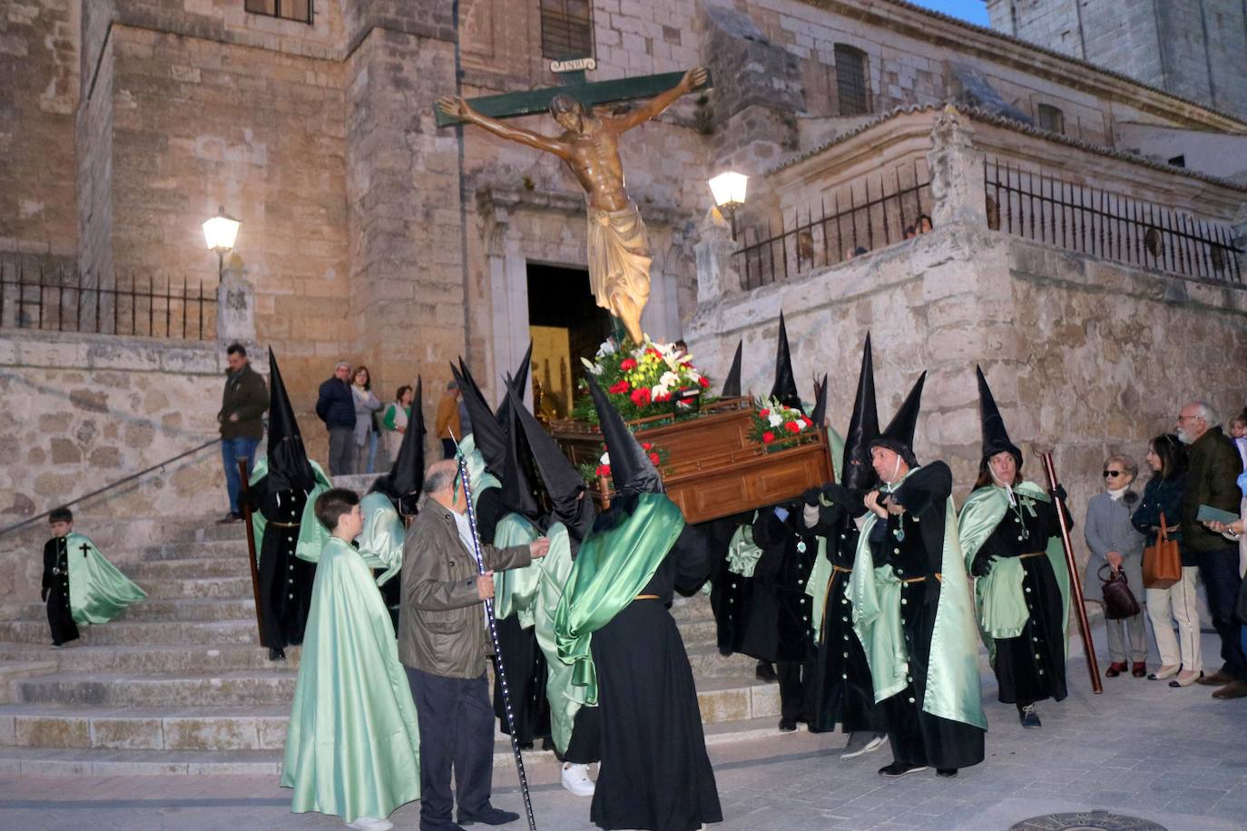 El recogimiento de la Semana Santa en Baltanás