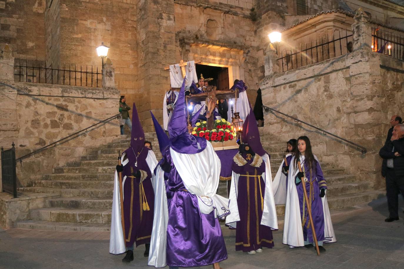 El recogimiento de la Semana Santa en Baltanás