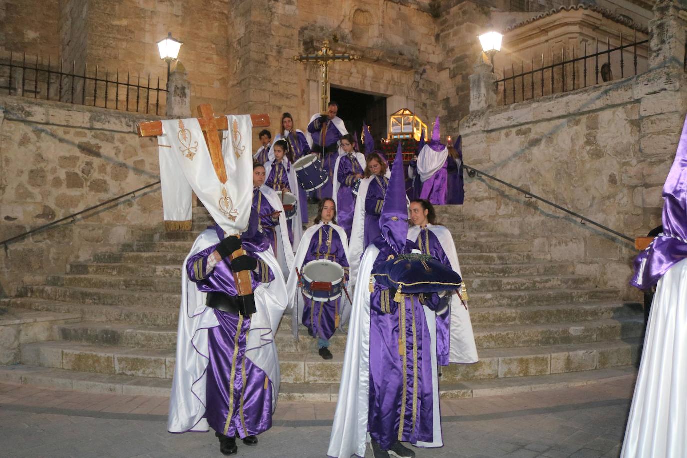 El recogimiento de la Semana Santa en Baltanás