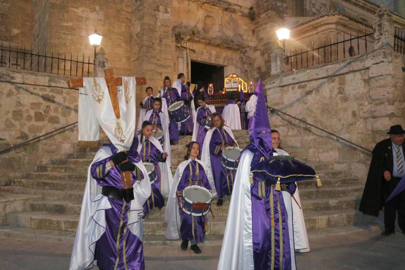 El recogimiento de la Semana Santa en Baltanás