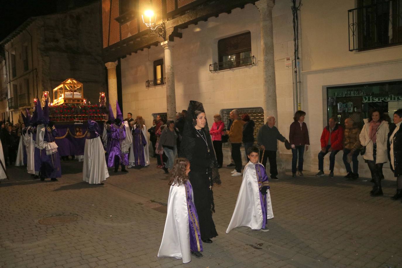 El recogimiento de la Semana Santa en Baltanás