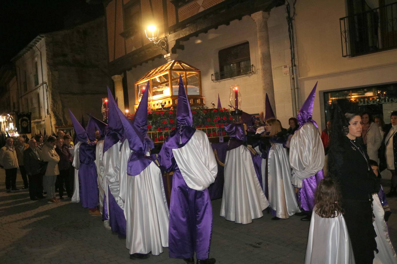 El recogimiento de la Semana Santa en Baltanás