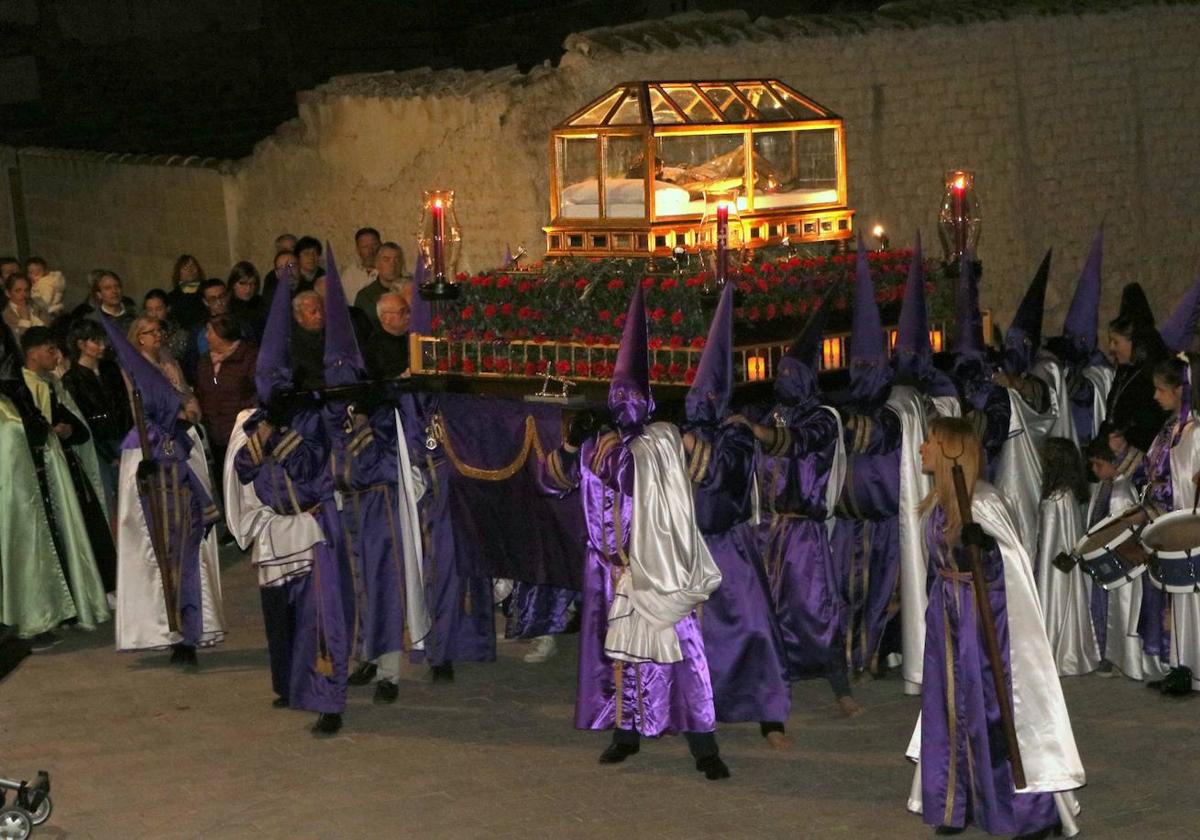 El recogimiento de la Semana Santa en Baltanás