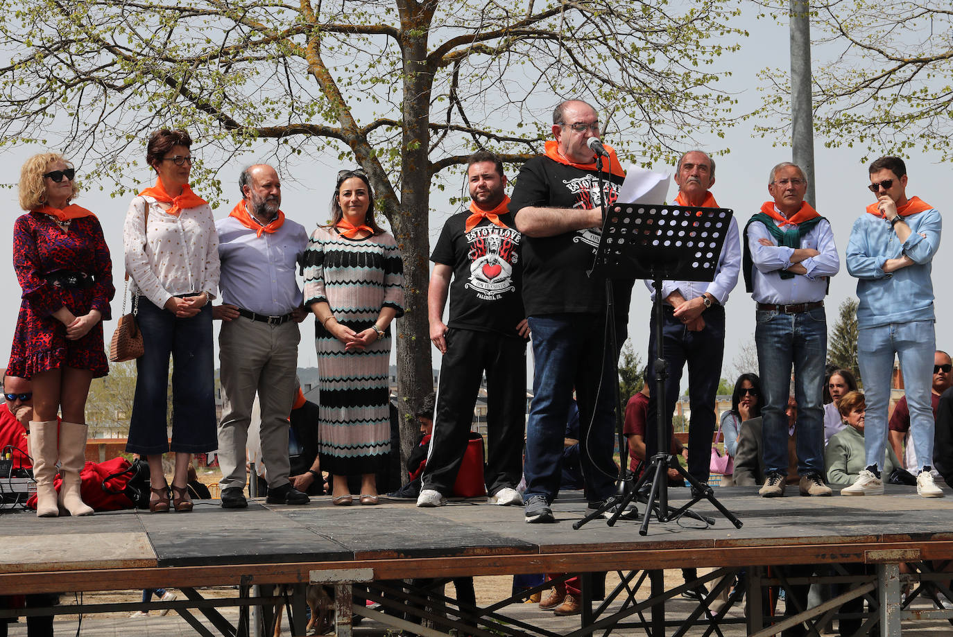 Chupinazo de las fiestas del barrio del Cristo