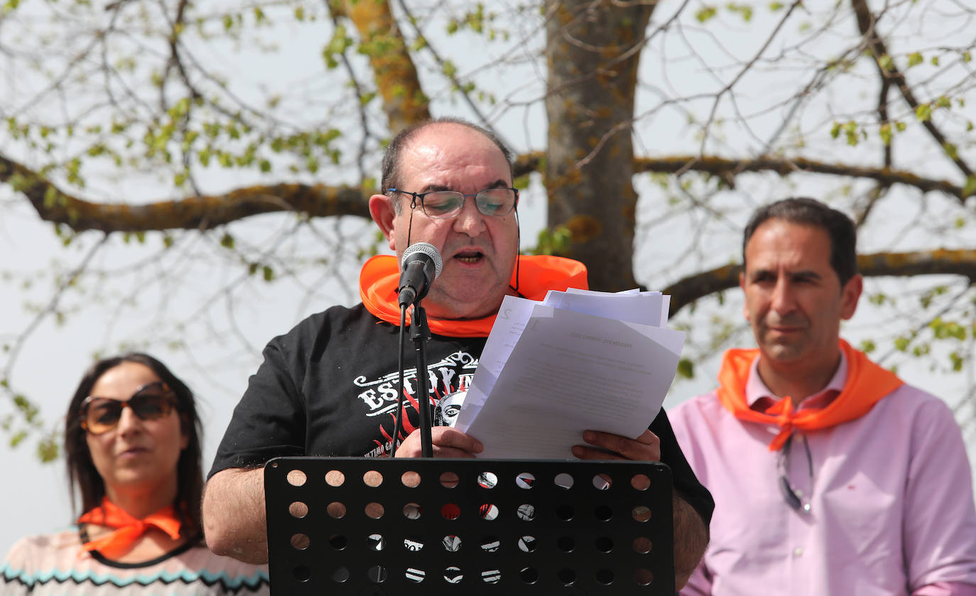 Chupinazo de las fiestas del barrio del Cristo