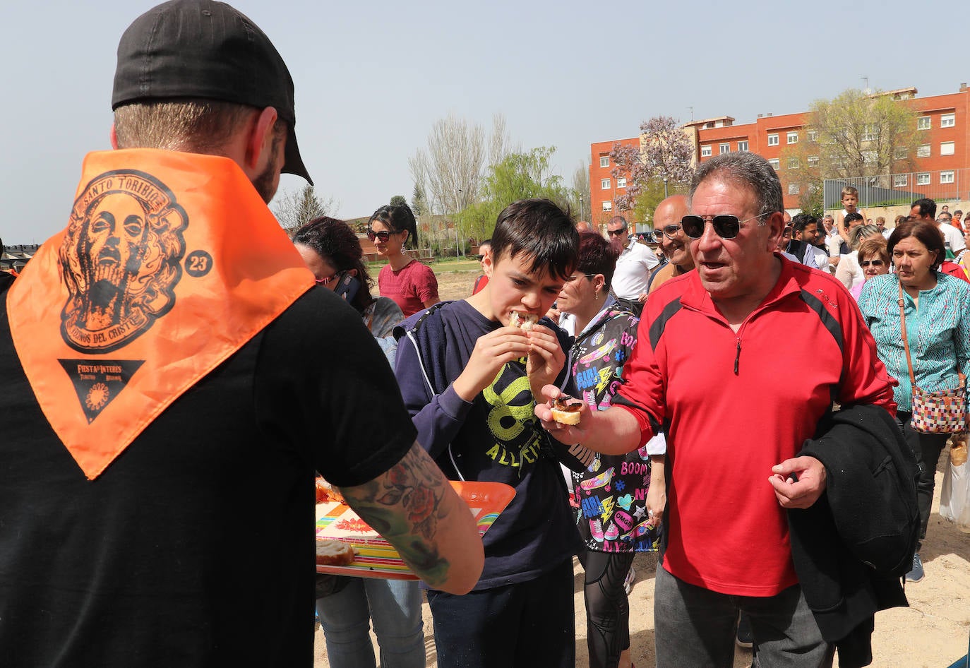 Chupinazo de las fiestas del barrio del Cristo