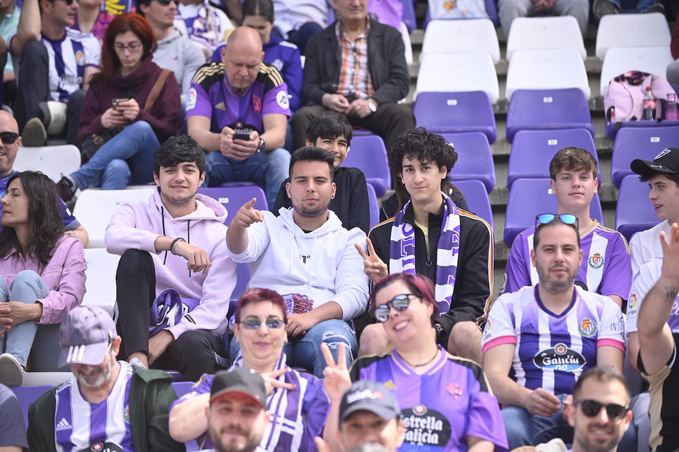 Búscate en la grada del Real Valladolid-Mallorca (1 de 4)