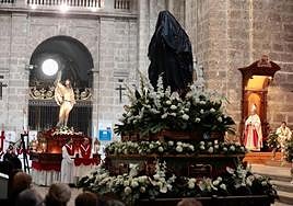 Solemne Misa Pascual en la Catedral de Valladolid.