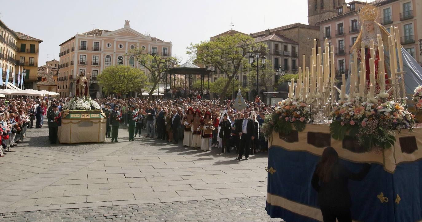 Los mejores momentos de la Procesión del Encuentro