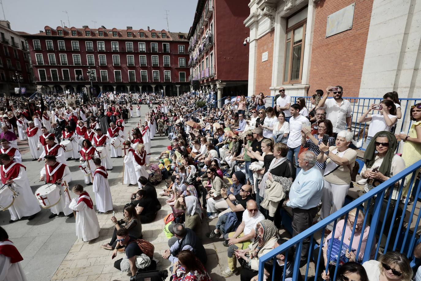 Misa Pascual y Procesión del Encuentro en Valladolid