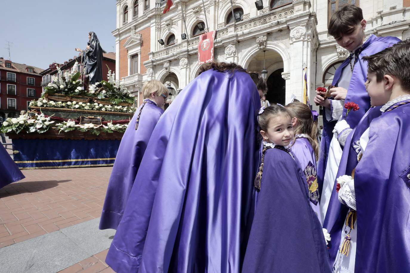 Misa Pascual y Procesión del Encuentro en Valladolid