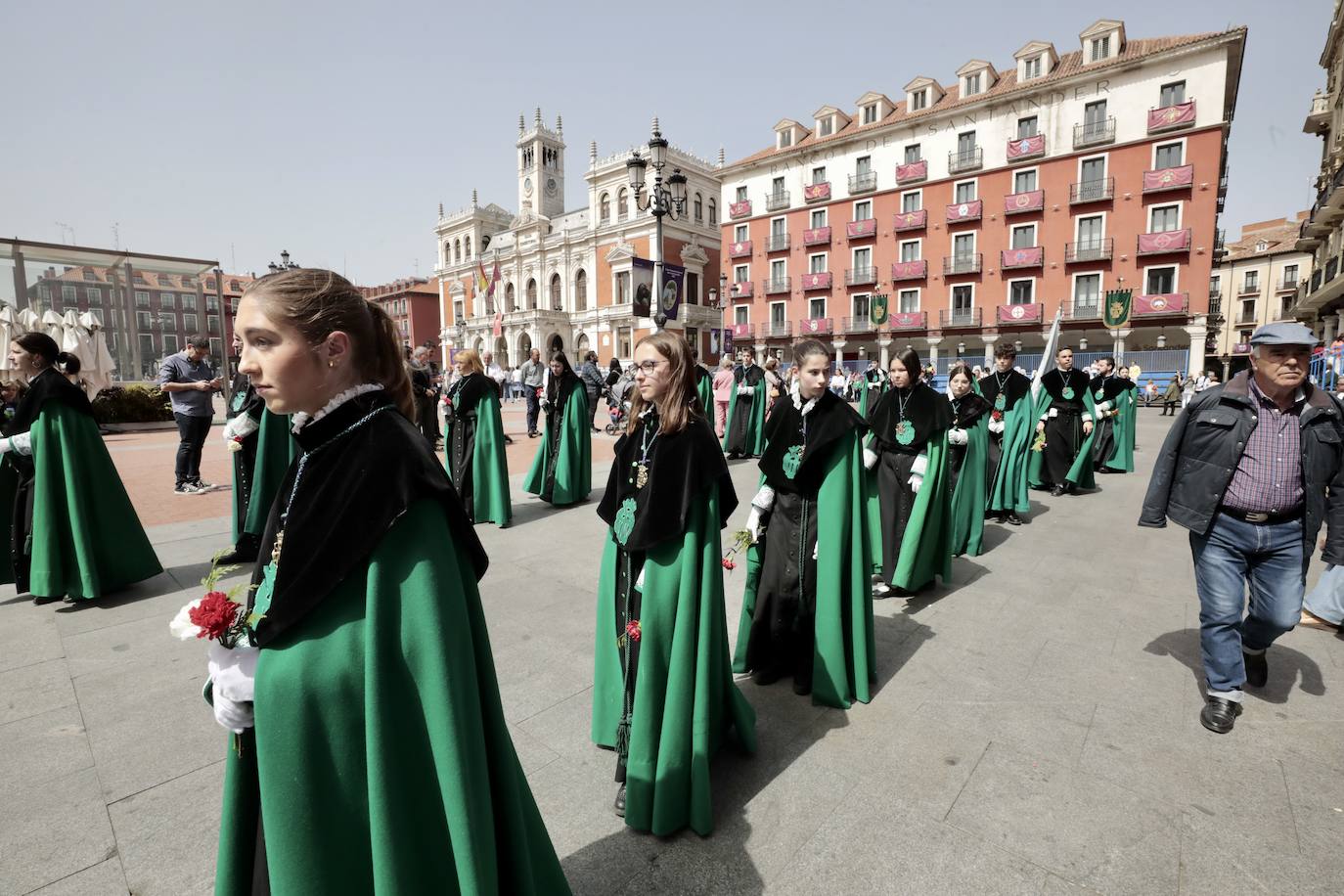 Misa Pascual y Procesión del Encuentro en Valladolid