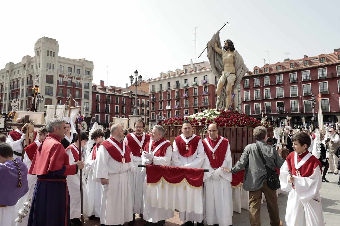 Misa Pascual y Procesión del Encuentro en Valladolid