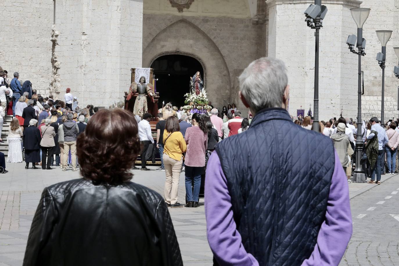 Misa Pascual y Procesión del Encuentro en Valladolid