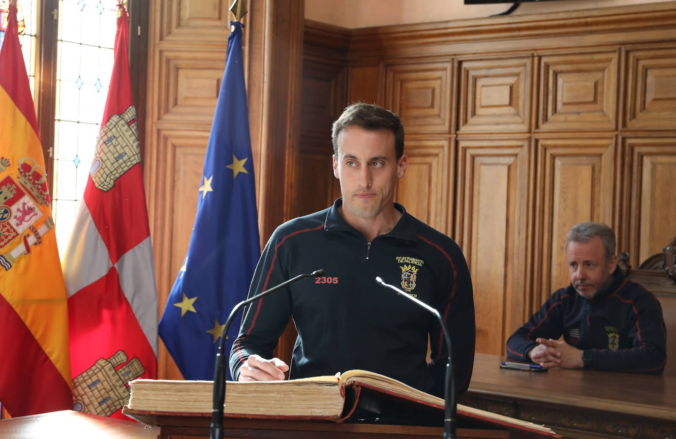 Catorce nuevos bomberos llegan al Parque de Palencia