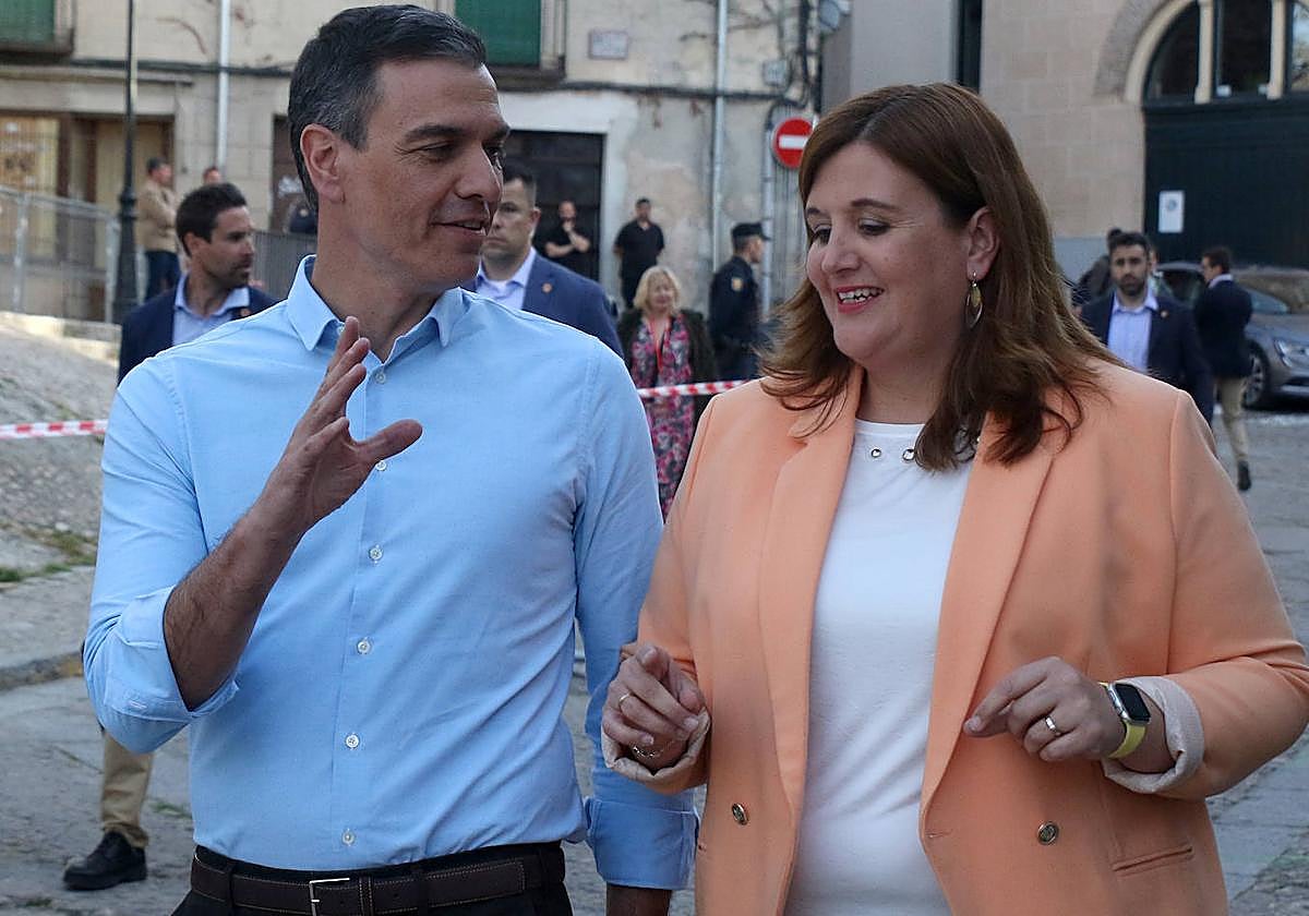 Acto de Pedro Sánchez en Segovia
