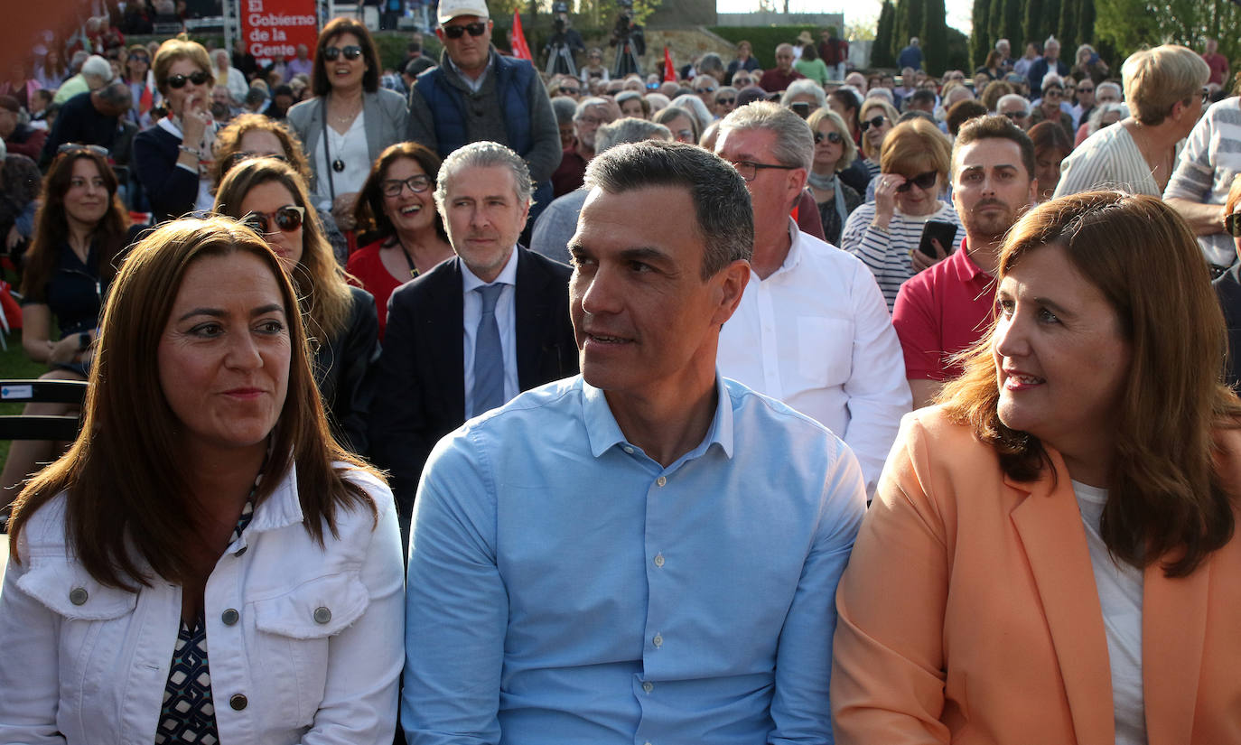 Acto de Pedro Sánchez en Segovia