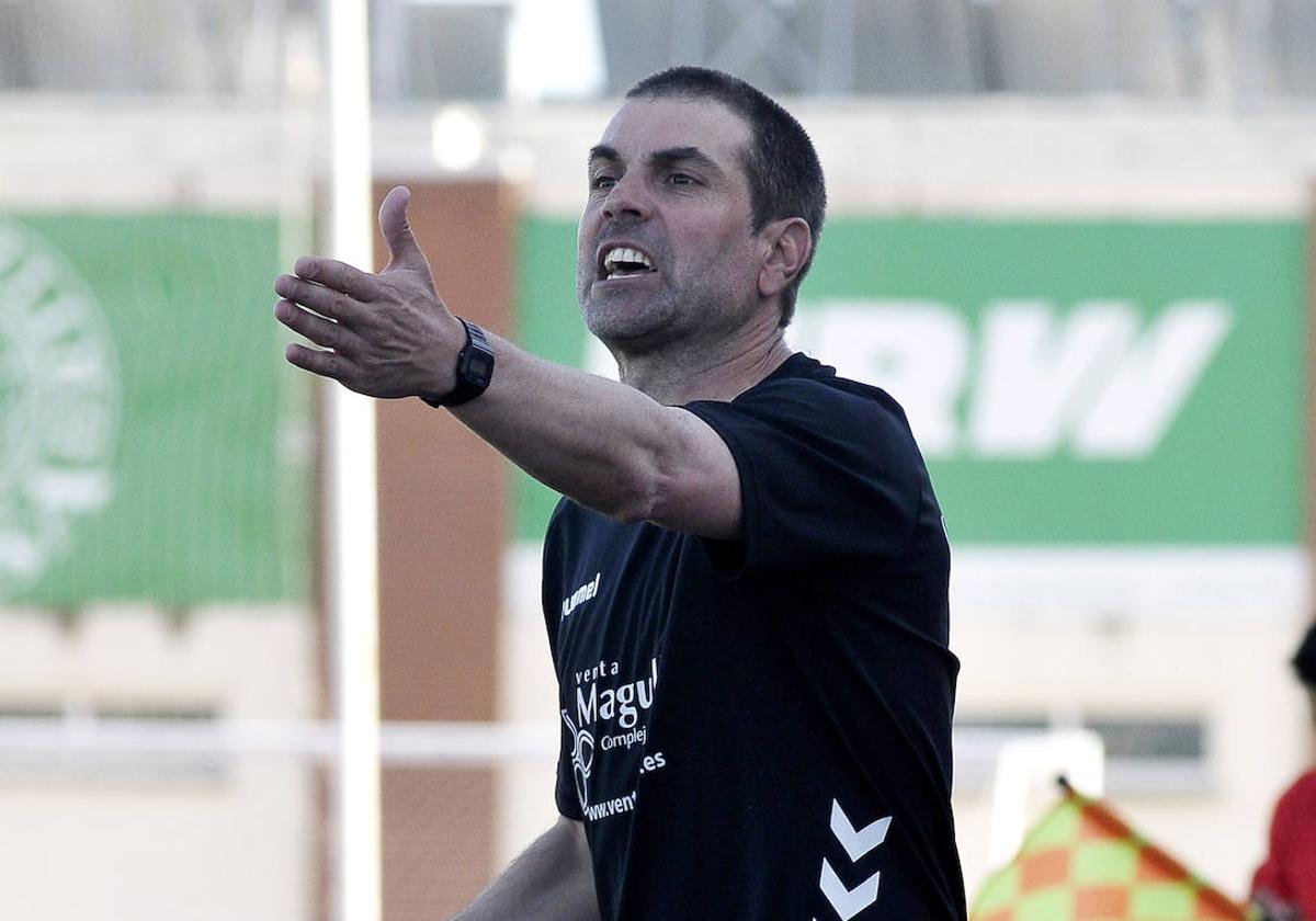 Ramsés Gil, durante el partido del sábado en Villanueva de la Serana.