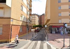 La calle Corta en el barrio de La Rubia de Valladolid.