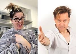 Merche Gutiérrez y Víctor Samarkanda.