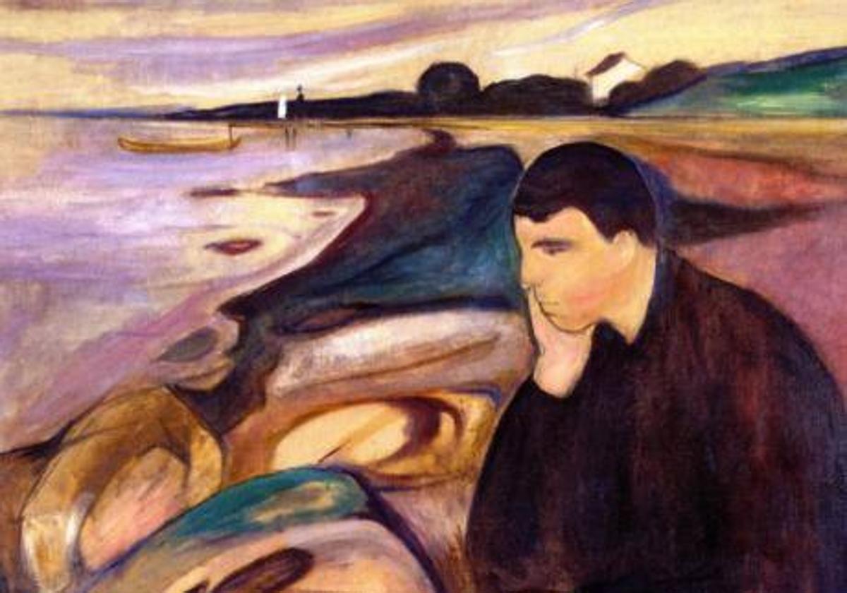 'Melancolía', de Edvard Munch.