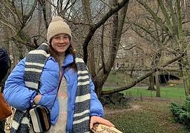 Ana Camina durante su primera semana de formación como Au Pair en Nueva York