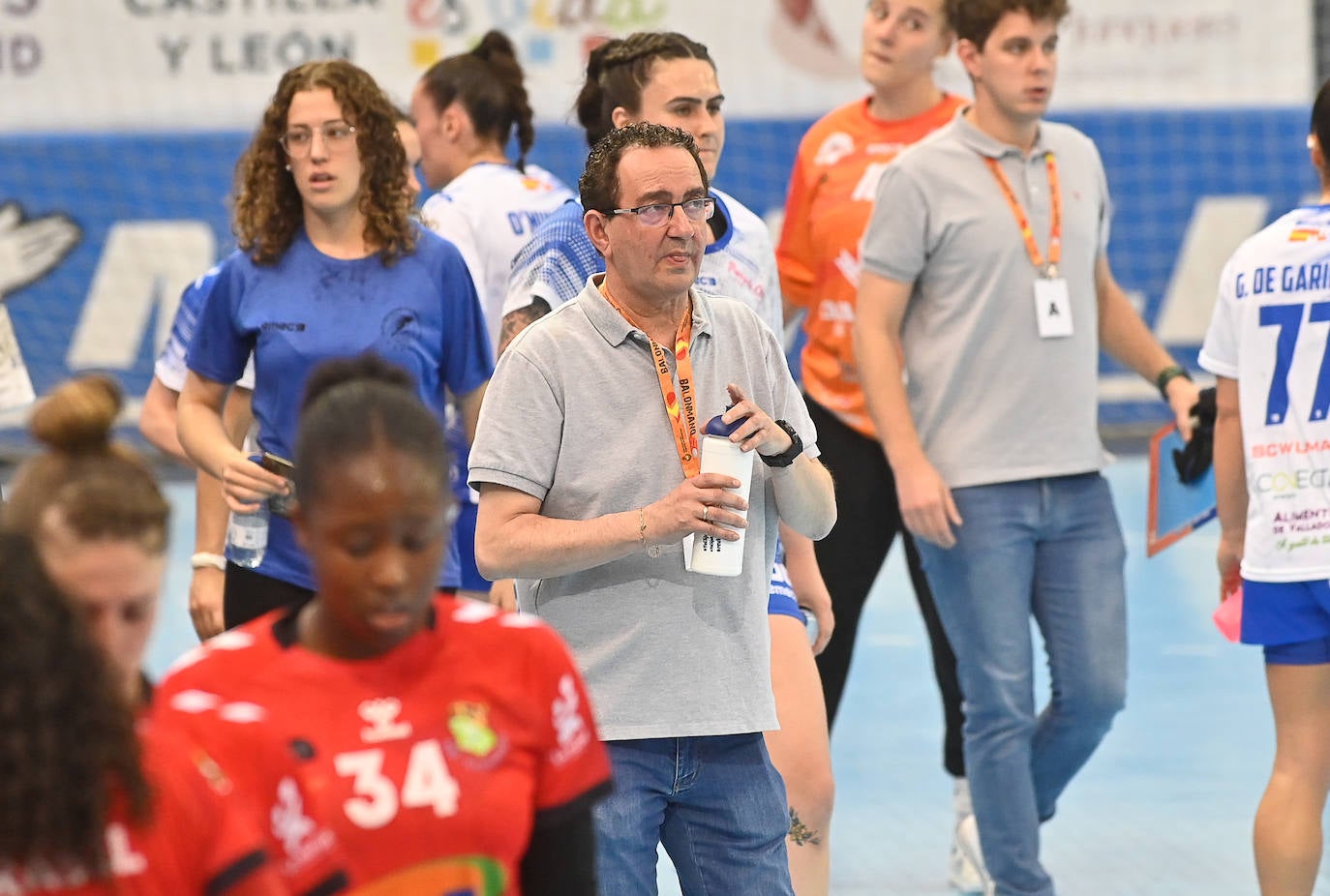 Aula balonmano Valladolid 28 - 28 BM Granollers