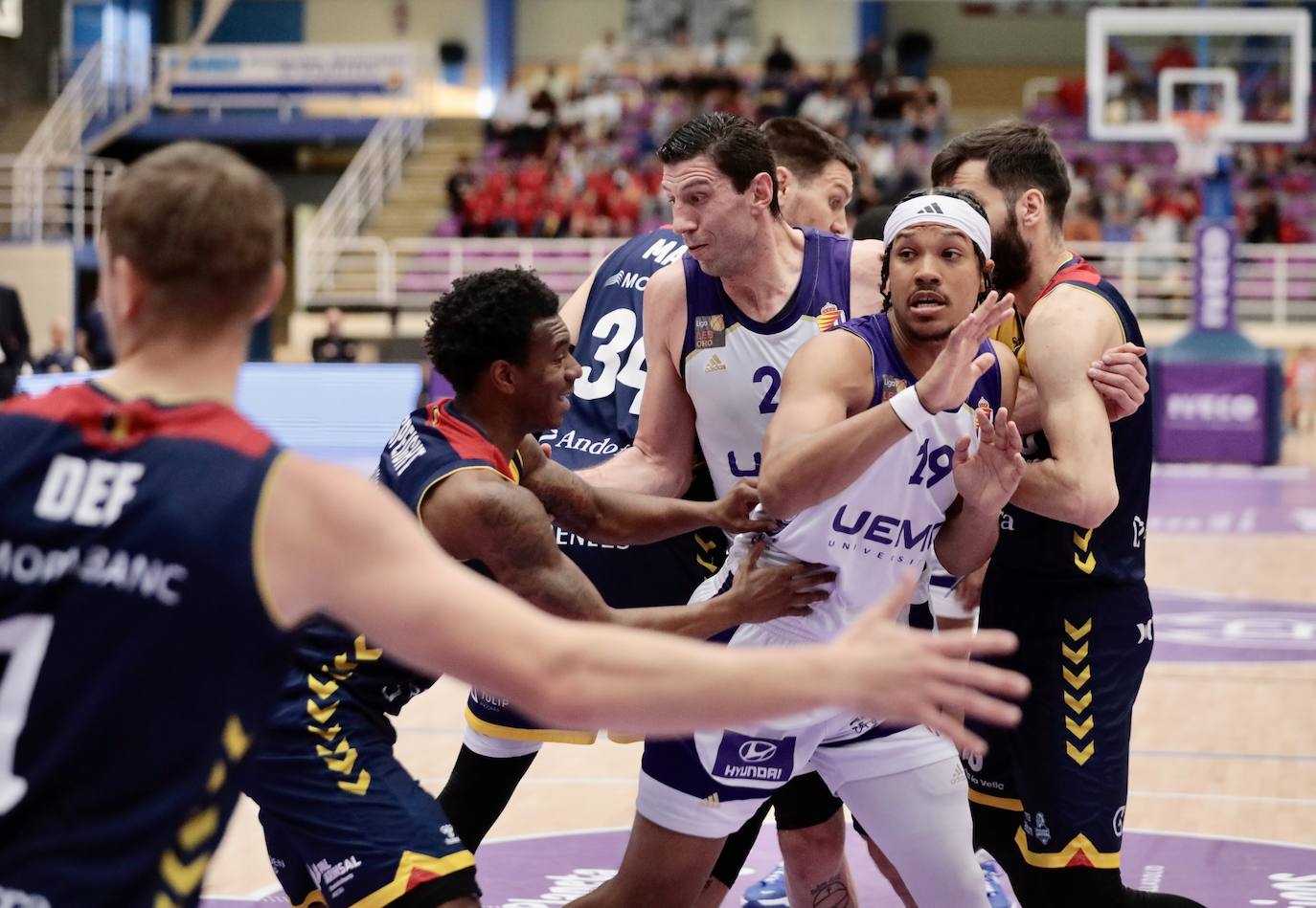 Real Valladolid de baloncesto 74 - 81 Andorra