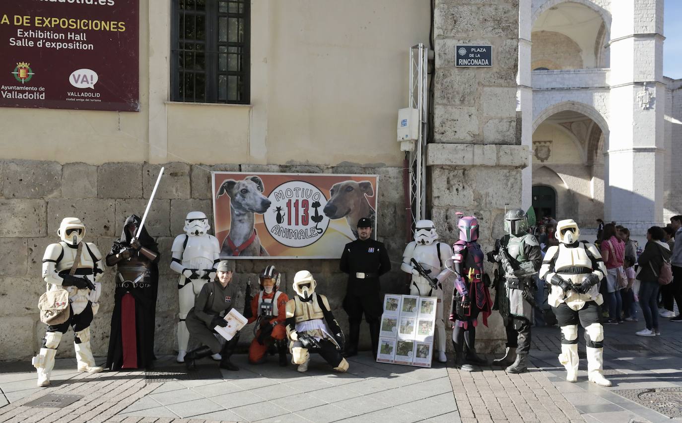 Un momento del juego con personajes de Star Wars.