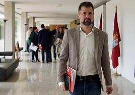 El secretario general del PSOE de Castilla y León, Luis Tudanca.
