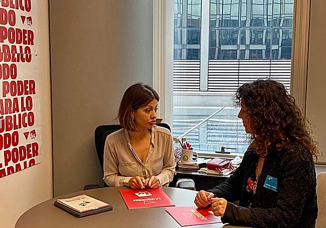 20 candidatos de Izquierda Unida en Castilla y León viajan hasta Bruselas