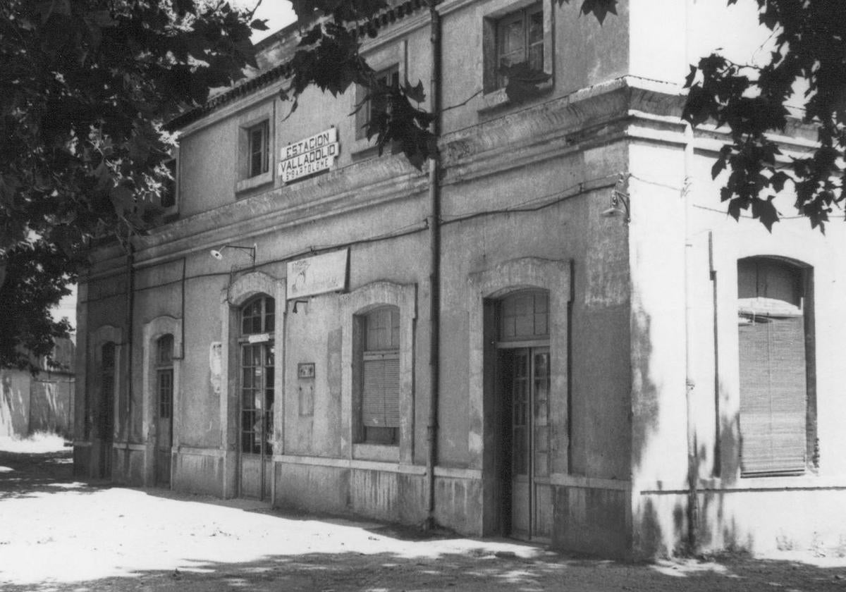 San Bartolomé: la primera estación de ferrocarril de Valladolid