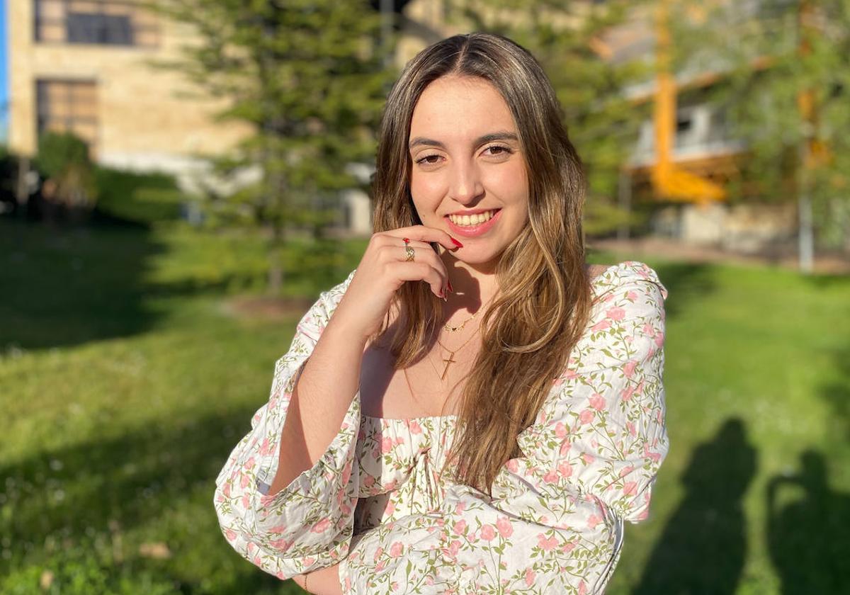 Escarlata Martín, estudiante de Medicina en Salamanca.