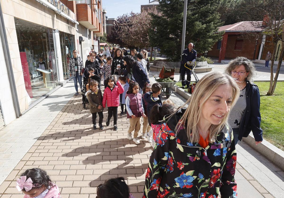 Alumnos palentinos celebran el Día de la Comunidad