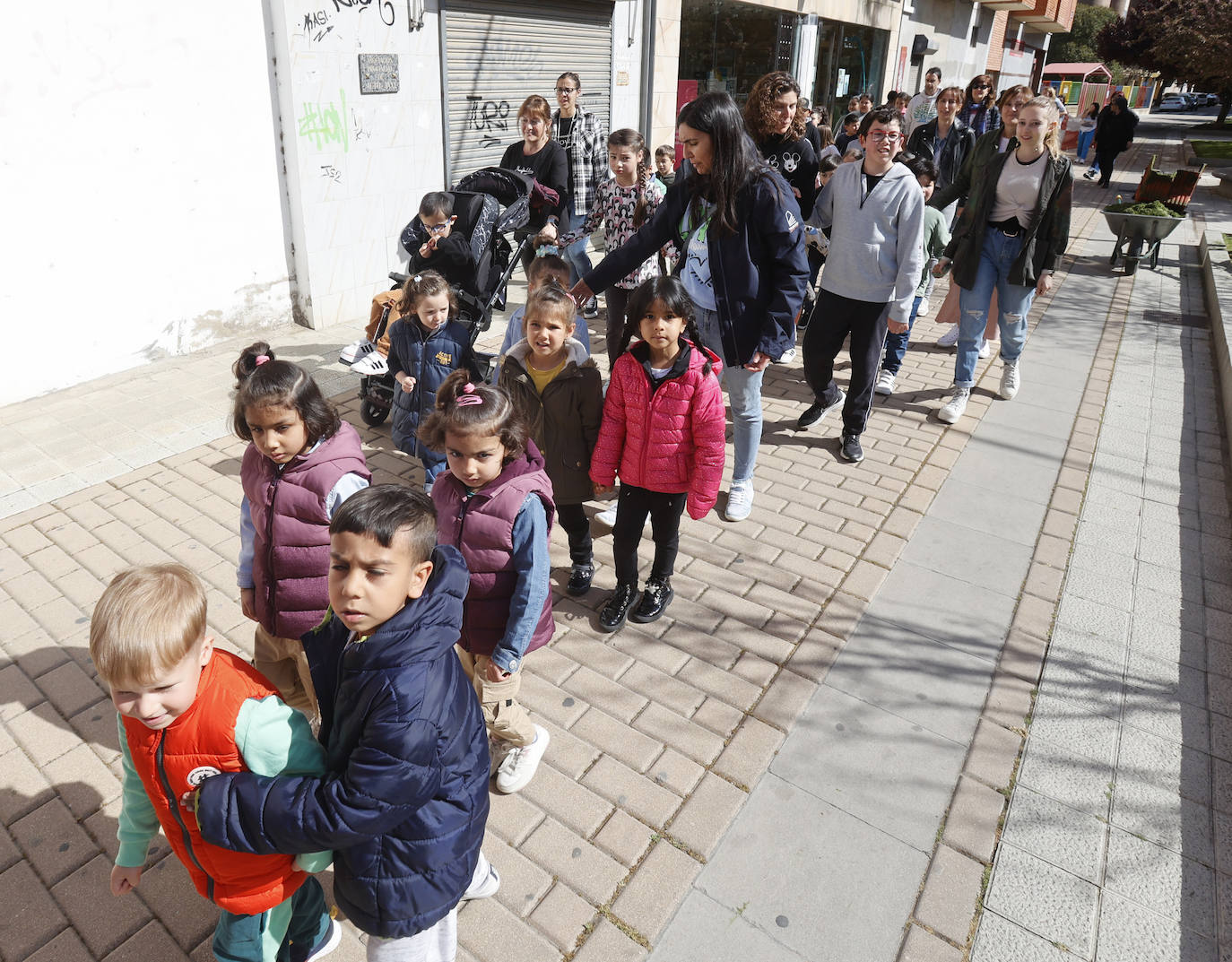 Alumnos palentinos celebran el Día de la Comunidad